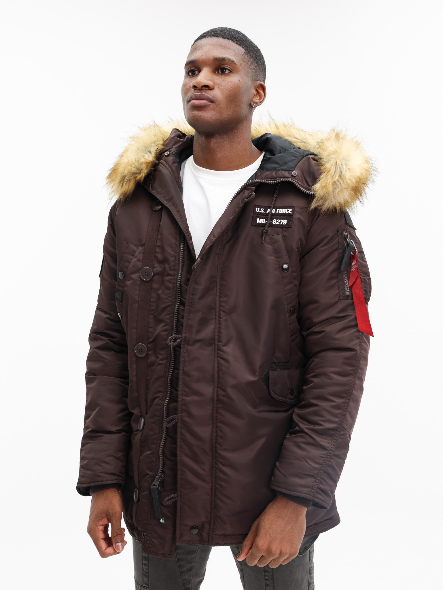 Alpha Jacket N3b Parka Hunter Brown